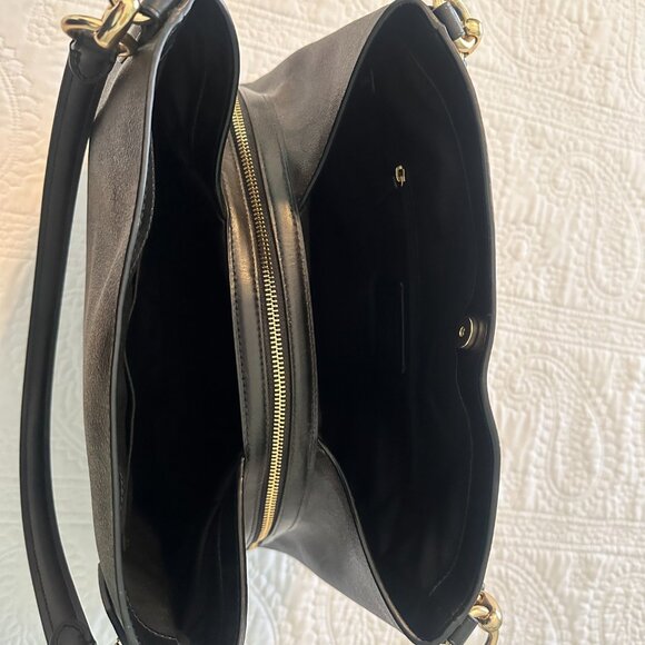 Coach Hallie Signature Canvas Shoulder Bag - Picture 10 of 16